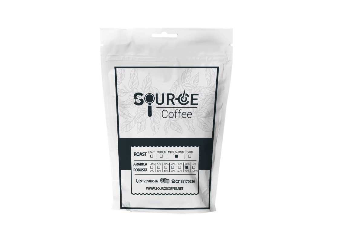 قهوه روبوستا 70 درصد کلمبیا و اوگاندا